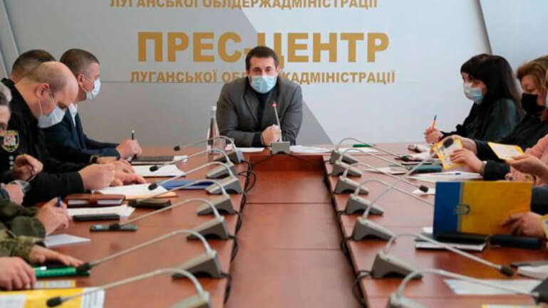 В Луганской области введён режим чрезвычайной ситуации